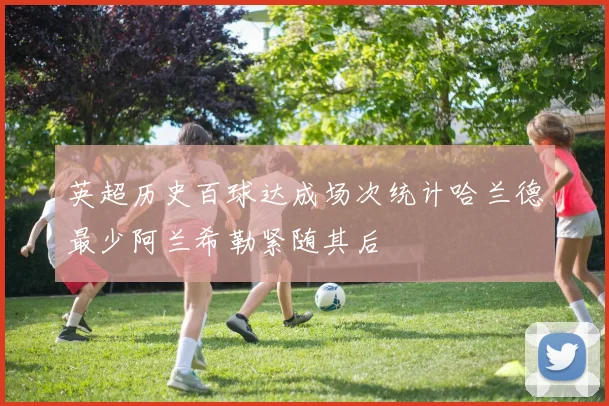 英超历史百球达成场次统计哈兰德最少阿兰希勒紧随其后